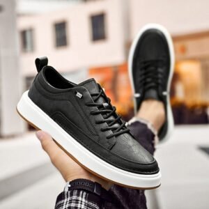 Simple Leather Sneakers
