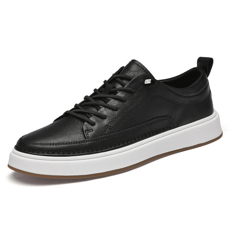 Simple Leather Sneakers - Image 8