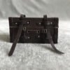 Styled Leather Suitcase